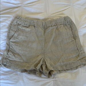 J. Crew Women's Tan Linen Shorts XS